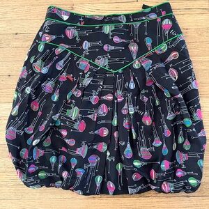 🎈ANNA SUI ( Anthropologie ) 🎈🎈 Balloon Skirt , 6 😎— SO unique and eclectic !